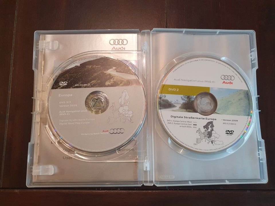 Original Audi Navigation Navi CD DVD Deutschland Europa A3 A4 A6 in Hüttlingen