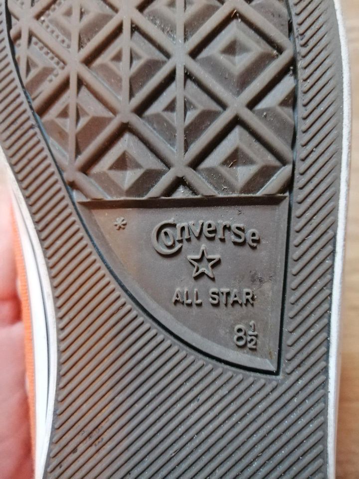 Orange Converse Sneaker, Größe 40 in Gievenbeck