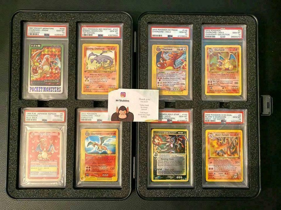 TCG Trading Card Sammelkarten Album PSA/ CGC/ BGS/ AP/ PGS/ Pokemon  Dragonball