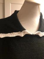 Pullover plus size Pulli mit tollem Kragen schwarz weiß Nordrhein-Westfalen - Werdohl Vorschau