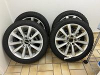 4 BMW Alufelgen Model 328 mit Winterreifen 245/45 R18 100V Bayern - Ebern Vorschau