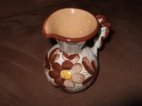 Handgetöpfert Henkelkrug Vase Krug Kanne Keramik Italien vintage Baden-Württemberg - Weinheim Vorschau