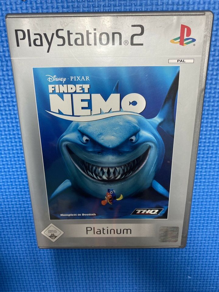 PlayStation 2 Findet Nemo Spiel in Mauer