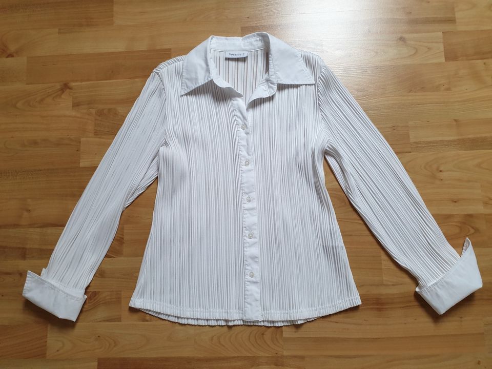 TOP! Bluse langarm Shirt Gr. 34/36 XS in Diera-Zehren