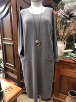 Kleid -Deerberg , grau -anthrazit , Gr. L- XXL Niedersachsen - Ebstorf Vorschau