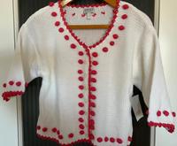 *** Strickjacke APART | weiß mit Bommeln | Gr. 36 *** Berlin - Neukölln Vorschau