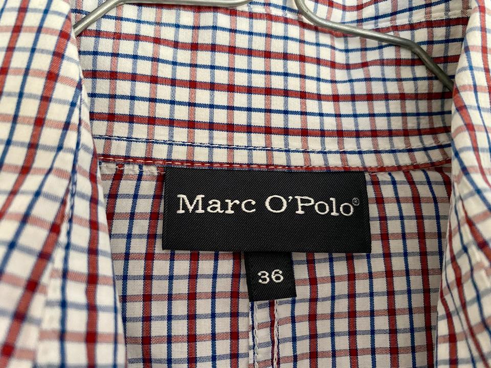 Blau/Weiß/Rot karierte Bluse von Marc o‘ Polo 36 in Ottobrunn