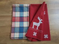 2x Tischdecke 80×80, rot, blau, beige, kariert, Sommer, Winter Bonn - Beuel Vorschau