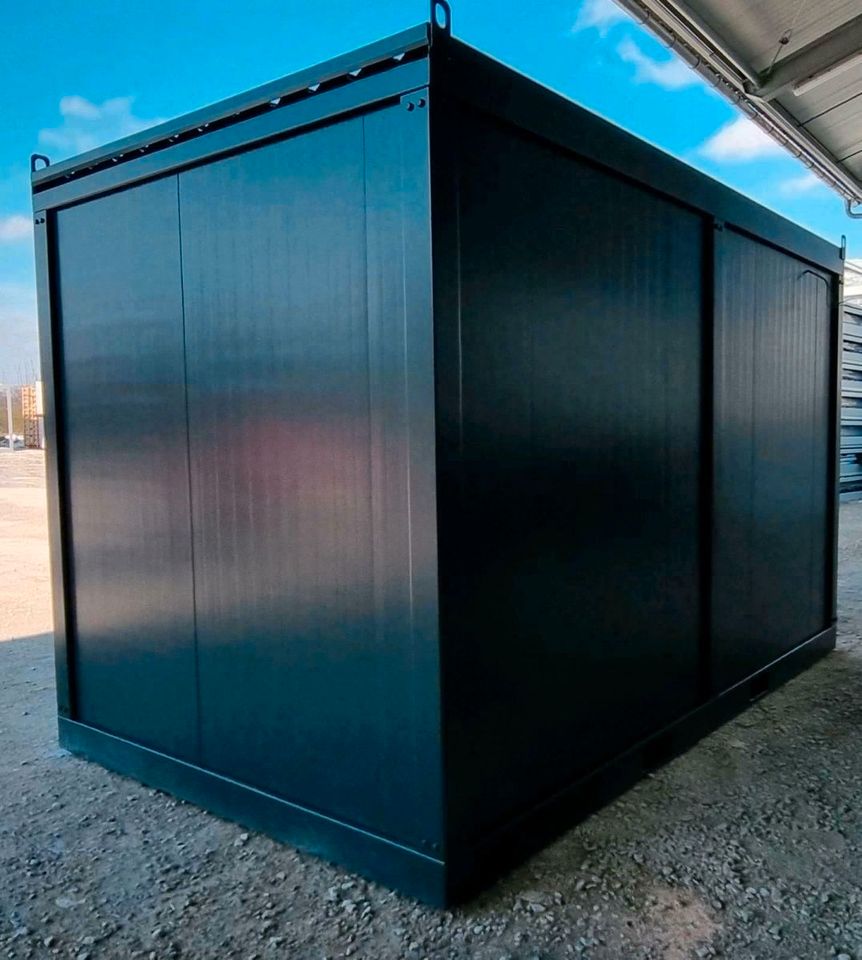 ✔️ Vielseitige Nutzung ✔️ Containermodul mit Verkaufsfenster - Ideal geeignet als Gastronomiecontainer Verkaufsstand Imbiss Ticketschalter Informationsschalter Infostand Kiosk Eisdiele Shop Pforte neu in Brunnen