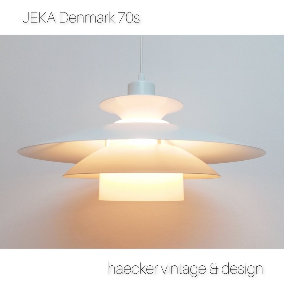 densih DESIGN Lampe Jeka mid-century 70er zu poulsen teak retro in Berlin