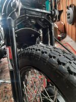 Harley panhead knucklehead flathead springer mud flap hydra duo Niedersachsen - Braunschweig Vorschau