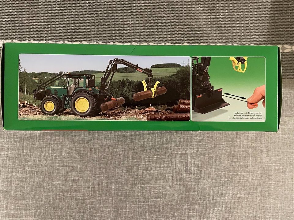 SIKU Farmer 1:32 4063 John Deere 7530 Forsttraktor Ritter OVP in Harsewinkel