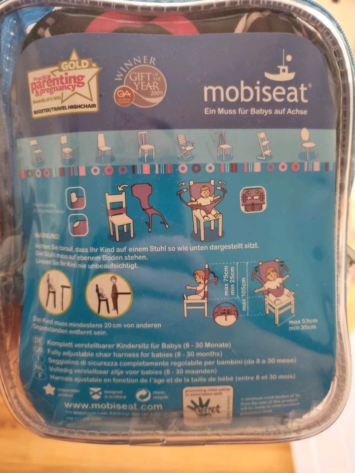 Mobiseat für unterwegs Babysitz Booster in Schmiedefeld