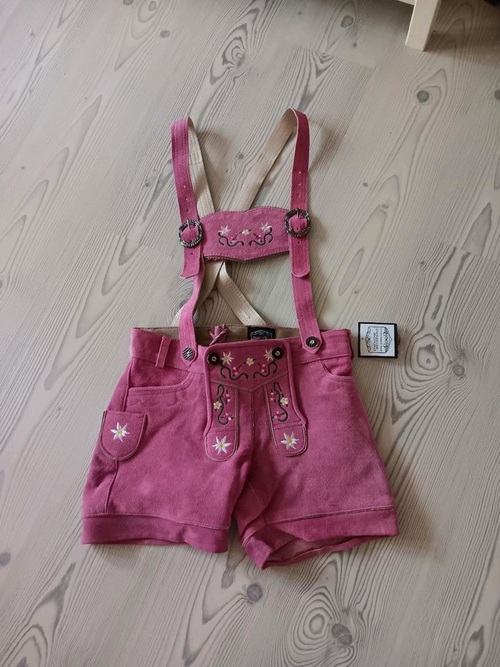 Trachten Wildlederhose Gr.38 Rosa neu mit Etikett in Berlin