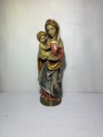 Antike italienische Holzfigur Maria Madonna mit Kind Holz Statue Nordrhein-Westfalen - Sankt Augustin Vorschau