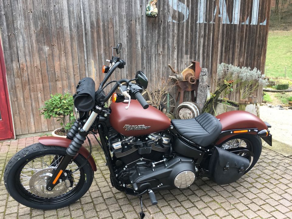 Schwingentasche für Harley Softail Breakout Street Bob Fat Boy ua in Königheim