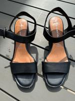 Sandalen Tamaris schwarz, 39 - neuwertig Rheinland-Pfalz - Nistertal Vorschau