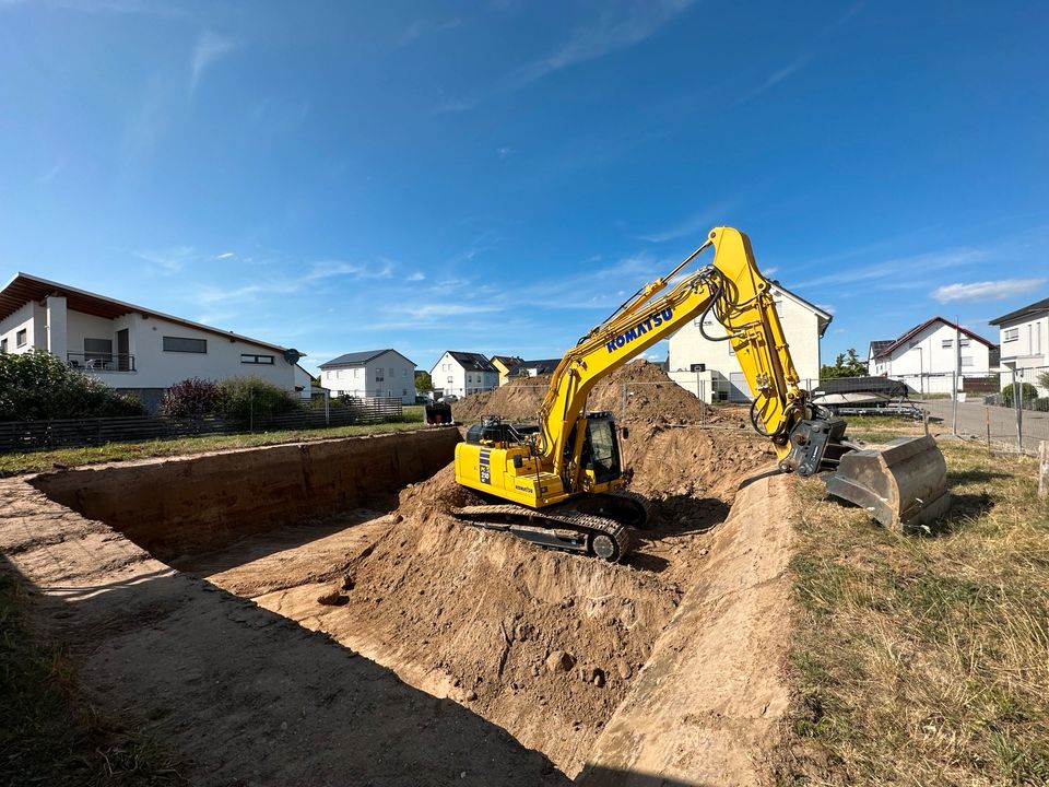 Kettenbagger Vermietung  Komatsu PC 210-11 in Eberbach