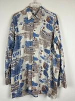 Vintage Crazy Pattern Hemd - Retro Shirt - Oldschool - Gr. L-XL Niedersachsen - Neuenhaus Vorschau