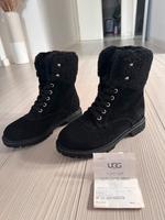 NEU Ugg Boots Stiefel Stiefeletten mit Rechnung schwarz Fell Stuttgart - Bad Cannstatt Vorschau