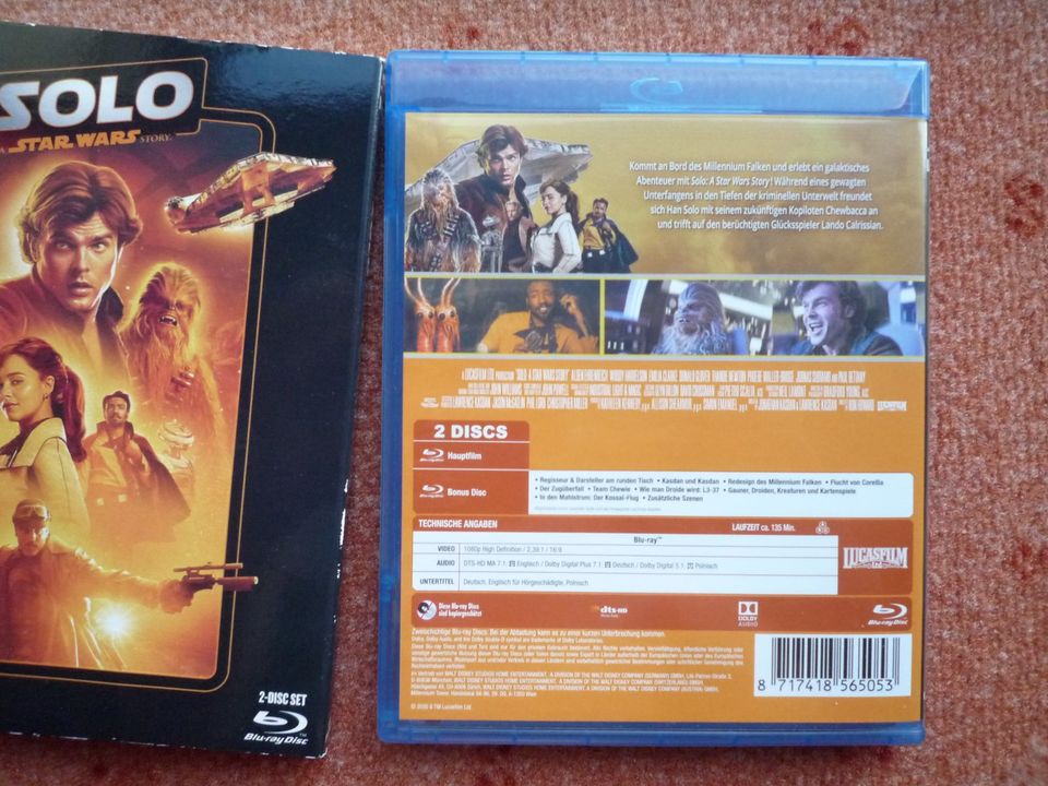 NEU    Solo - A Star Wars Story (Blue-Ray) in Schifferstadt