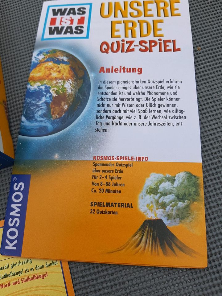 Was ist was, unsere Erde Quiz-Spiel ab 8 Jahren in Grettstadt