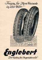 Englebert Reifen Oldtimer Werbeanzeige Reklame Vintage-Deko 1951 Baden-Württemberg - Steinen Vorschau