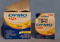 5x Dymo D1 45010 schwarz/klar 12mmX7mtr Hessen - Bürstadt Vorschau