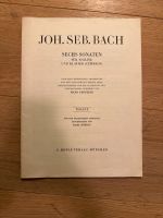 JOH. SEB. BACH SECHS SONATEN FÜR VIOLINE UND KLAVIER Köln - Lindenthal Vorschau