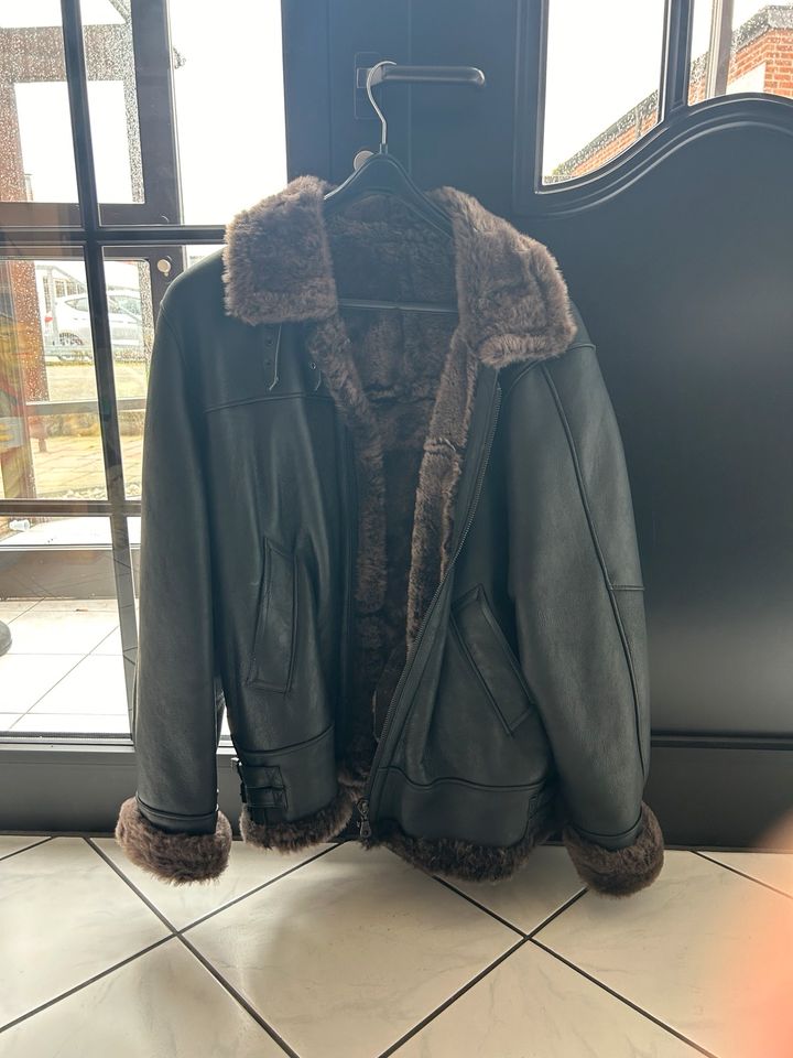 Herren, echt Lederjacke in Viersen