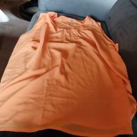 Bluse Damen orange Gr. 56 Sommerbluse ärmellos Hängerchen Hessen - Eschwege Vorschau