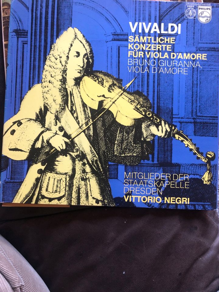 5 LP Vivaldi Viola d‘amore in Stahnsdorf