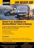 Dozent Transportlogistik Kraftfahrzeugtechnik Lehrkraft BKF Altona - Hamburg Lurup Vorschau
