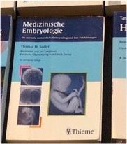 Medizinische Embryologie Sadler in Braunschweig