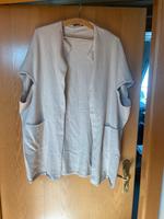 Überhang Cardigan Strickjacke kurzarm Gr 42 44 beige oversize Bayern - Saal Vorschau
