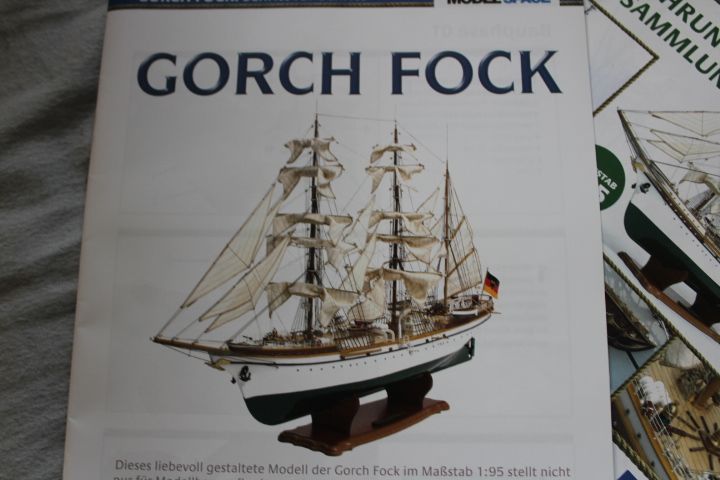 Gorch Fock DeAgostini Modelspace 1/95, Abo-Bausatz, 950mm, kompl. in Königsbach-Stein 