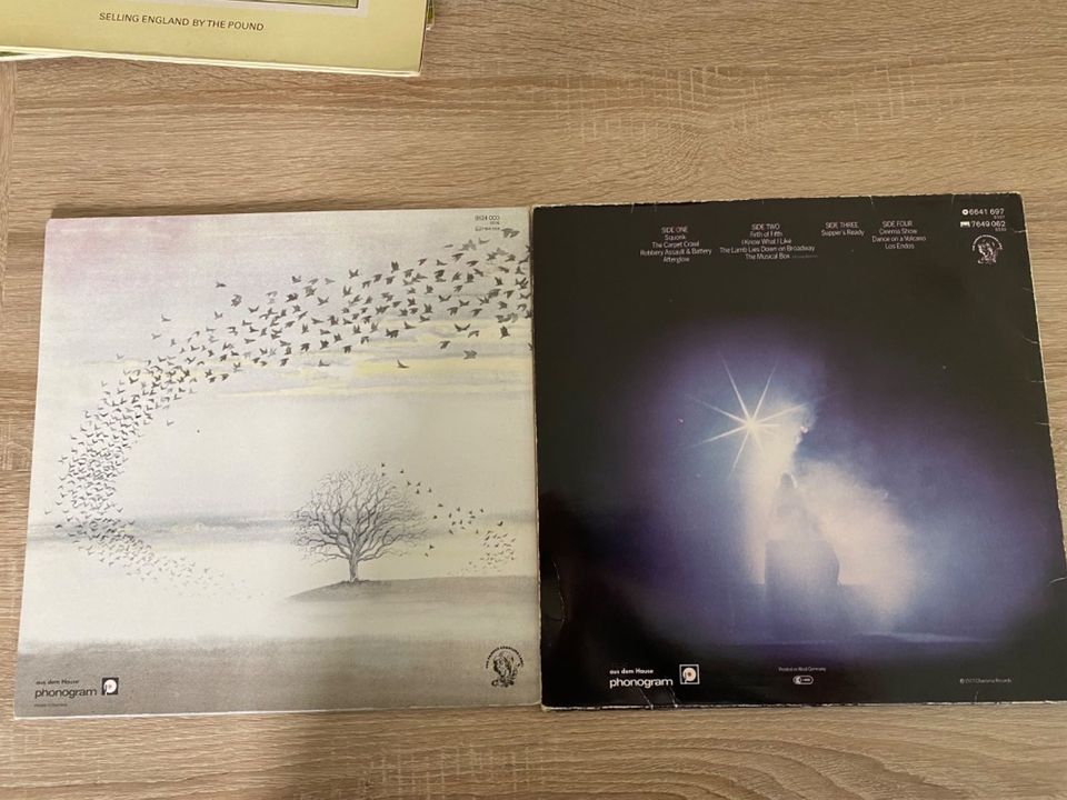 Genesis - Schallplattensammlung 9 Stk. + 1 Doppellivealbum in Bad Homburg