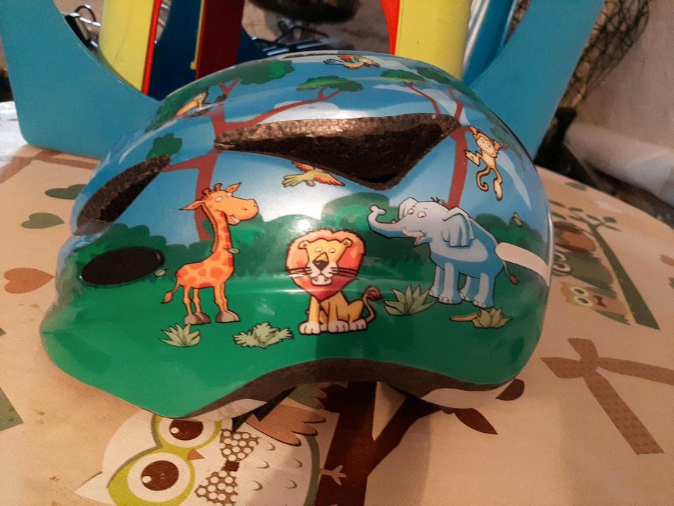 Kinderfahrradhelm mit Tiermotive in Friedrichroda