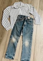 Jungs Jeanshose mit Hemd,Größe 134/140 Bremen Altstadt - Hasenbüren Vorschau