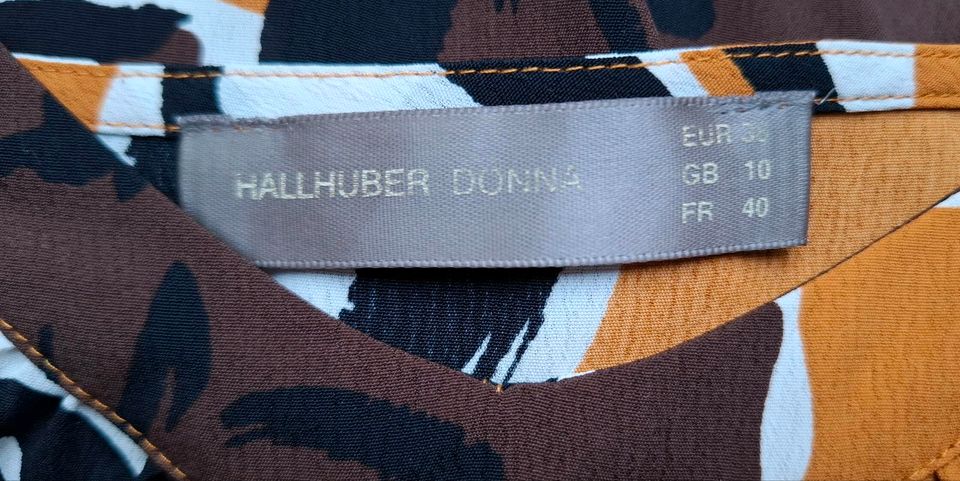 Hallhuber Overall Jumpsuit Gr.38 M/L geblümt super Zustand in Bargteheide