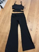 Set Leggings & Top schwarz 134 Thüringen - Meiningen Vorschau