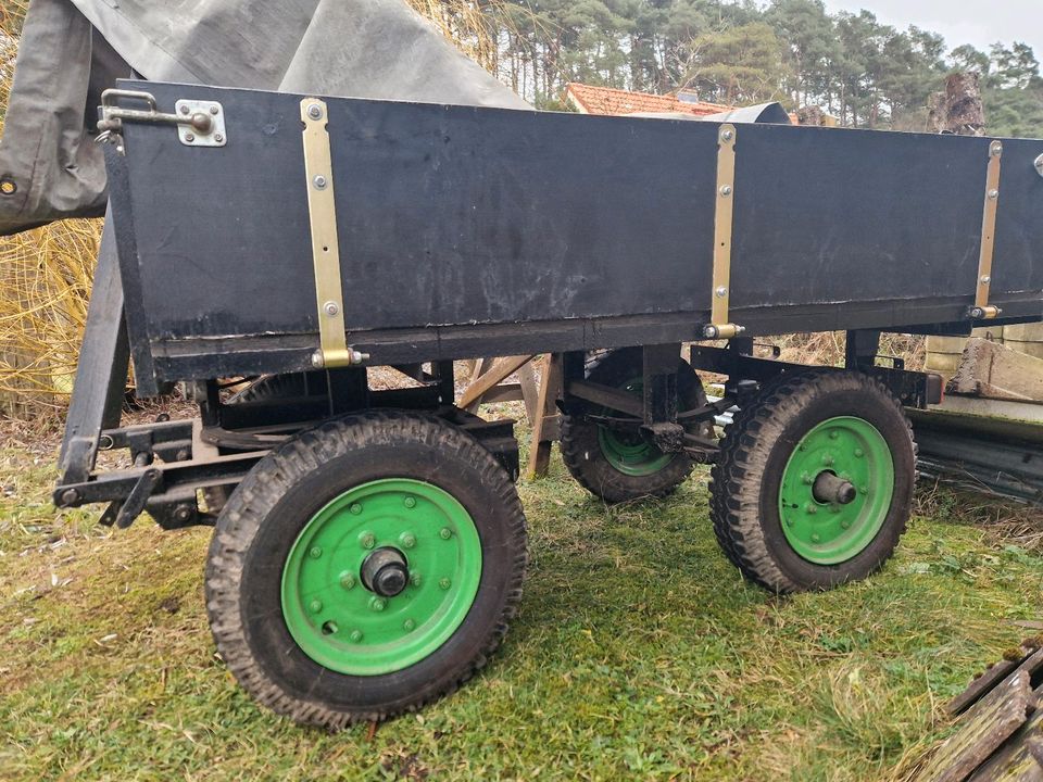 Multicar Anhänger AW-KS2002, Eigenbau Anhänger Traktor in Crivitz