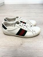 Gebrauchte Gucci Ace Sneaker in Weiß in Größe 42 / original Hessen - Seligenstadt Vorschau