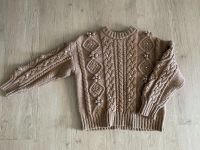 ZARA Strickpulli, Mädchen, Gr.152, braun/Perlen Berlin - Charlottenburg Vorschau