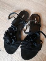 Damen Sandalen Blume schwarz Nordrhein-Westfalen - Lengerich Vorschau