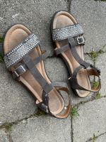 Ricosta Sandalen Gr. 40 mit Glitzersteinen Bayern - Erding Vorschau