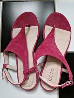 Ecco Sandalen Leder Gr. 39 pink Niedersachsen - Braunschweig Vorschau