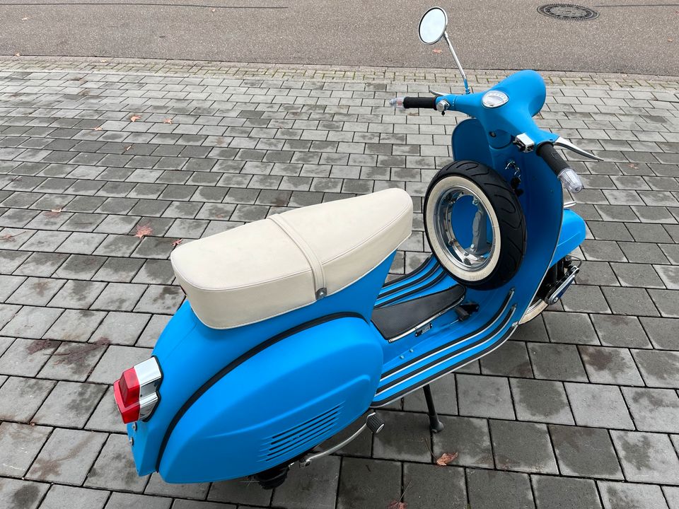 Schöne restaurierte Vespa Super 150 Baujahr 1978 Motor VBC1M in Mahlberg