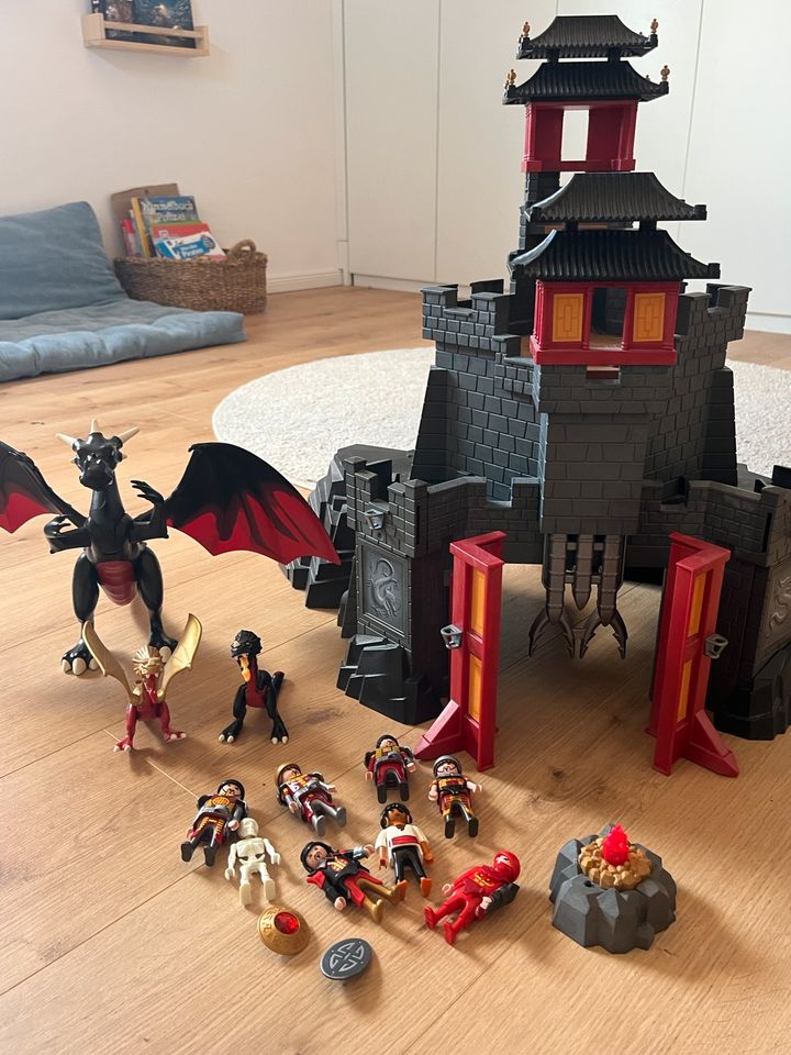 Playmobil Ritterburg Drachen asiatische Krieger in Fürstenfeldbruck