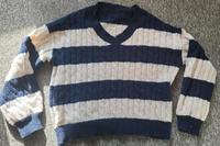 Warmer Strickpullover Gr.M 38 weiß blau Shein Brandenburg - Premnitz Vorschau